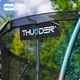 Gyermek kerti trambulin, Thunder, Inside Ultra 12Ft, 366cm, belső hálóval, Kék