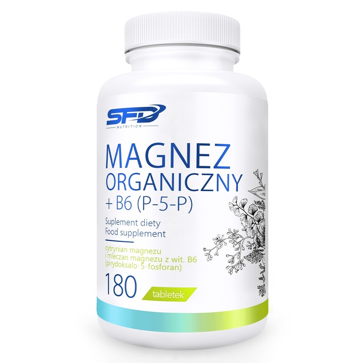 Magneziu, SFD, 180 tablete