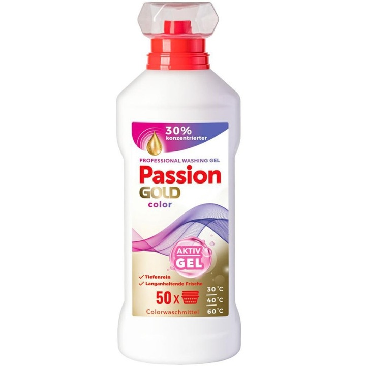 Gel de spalat, Passion Gold Color, 2 l