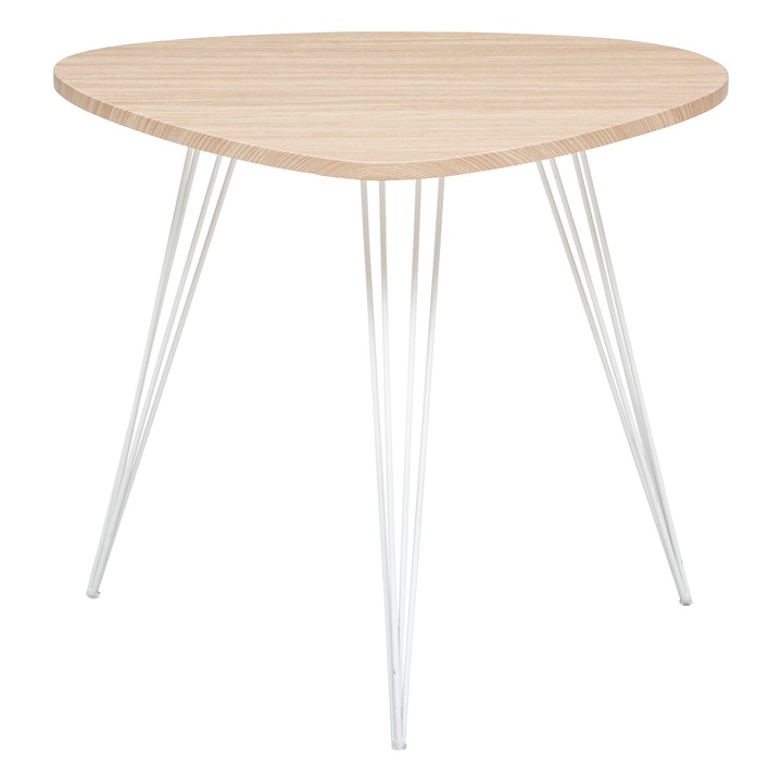 Холна маса Neile, метал и MDF, L.69 см