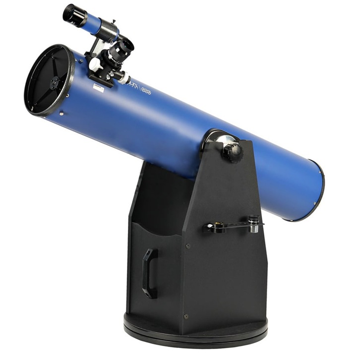 Telescop Deluxel Guan Sheng Optical, PVC, 8", Fekete/Kék