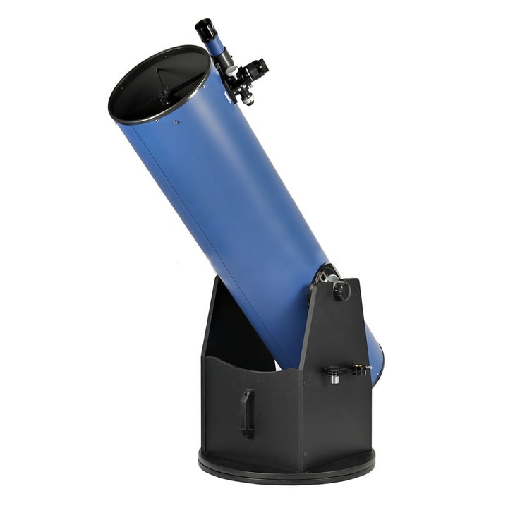 Teleszkóp, Dobsonian Guan Sheng Optical Deluxe, 304 mm-es parabolikus tükör, Dobsonian tartó, szemlencsékkel és tartozékokkal, fekete