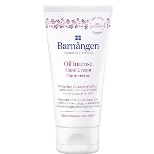 Крем за ръце, Barnangen Oil Intense, Rose, 75 мл - eMAG.bg