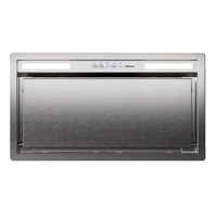 Hota incorporabila decorativa Falmec INCPLUS50STEEL, Putere de absorbtie 800 mc/h, Sistem de comunicare wireless intre plita si hota, Aspiratie perimetrala, Iluminare LED, 50 cm, Inox