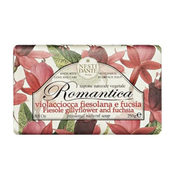 Szappan, Nesti Dante, Romantica Gillyflower & Fuchsia, 250g