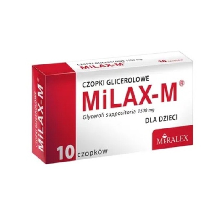 Supozitoare cu glicerol pentru copii, Miralex, 10 buc