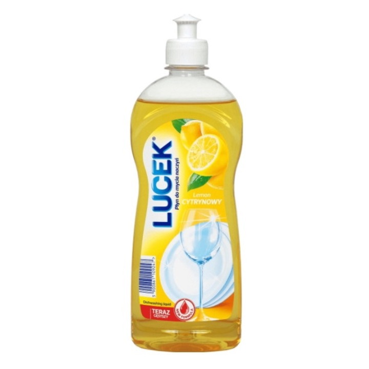 Lucek mosogatógép, ökológiai, érzékeny bőrre, citrom, 500ml