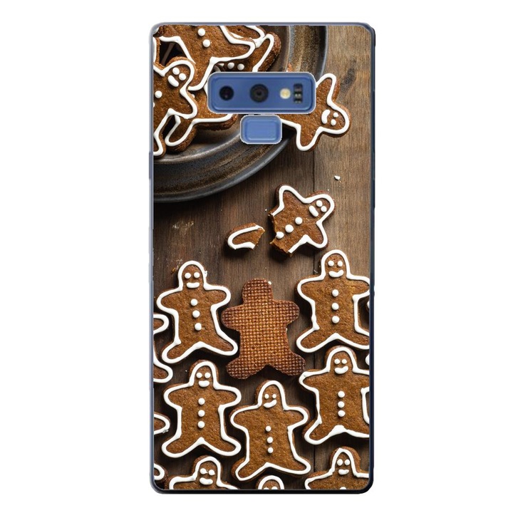 Калъф, съвместим с модел Samsung Galaxy Note 9 Silicon Gel Tpu Christmas Sweet Cake