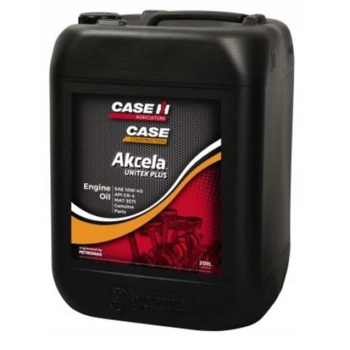 Ulei motor utilaje agricole AKCELA UNITEK Plus 10W40, volum 20 litri, CK-4