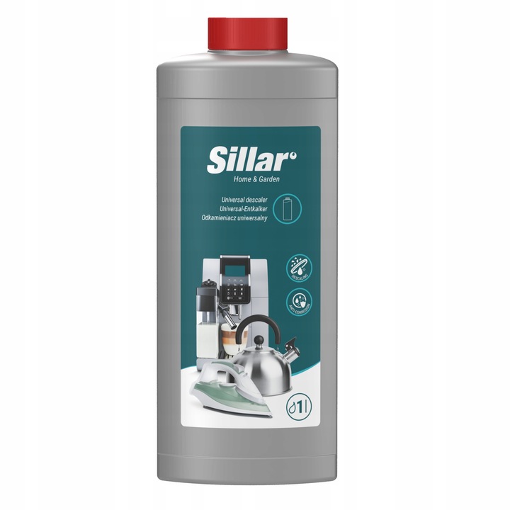 Solutie anticalcar Sillar, universal, 1L, siguranta in utilizare, eficient