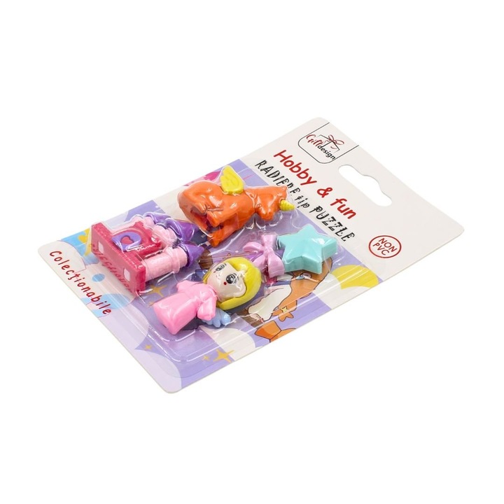 Gyűjthető radírok Hobbi és tündér szórakozás