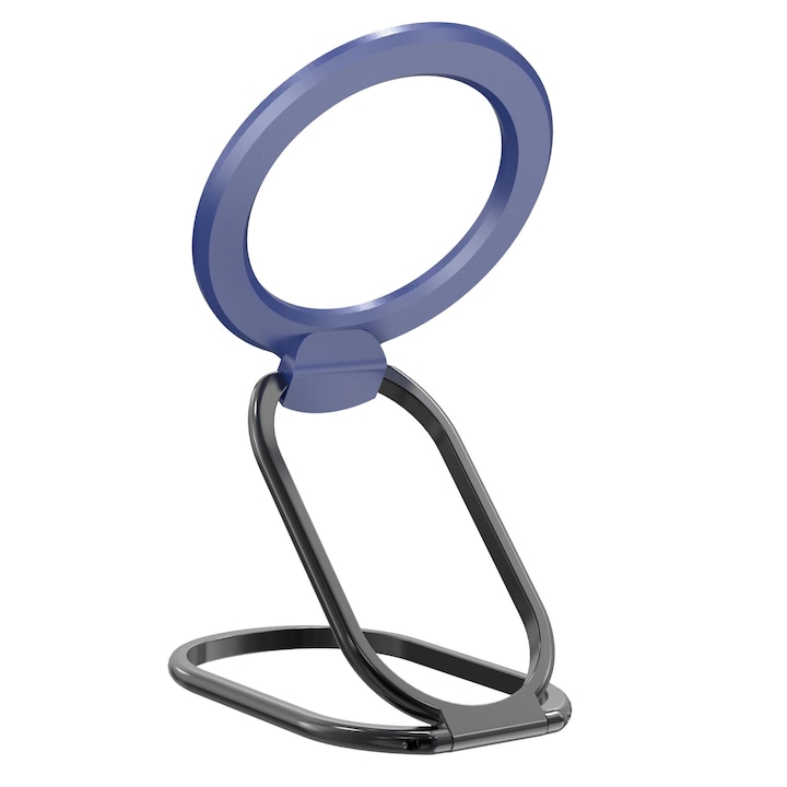 Универсален Ideas4Comfort™ магнитен въртящ се държач за пръстен за телефон, съвместим с iPhone 15/14/13/12 MagSafe калъфи или Android смартфон ESR HaloLock пръстен с включено лепило Royal Purple
