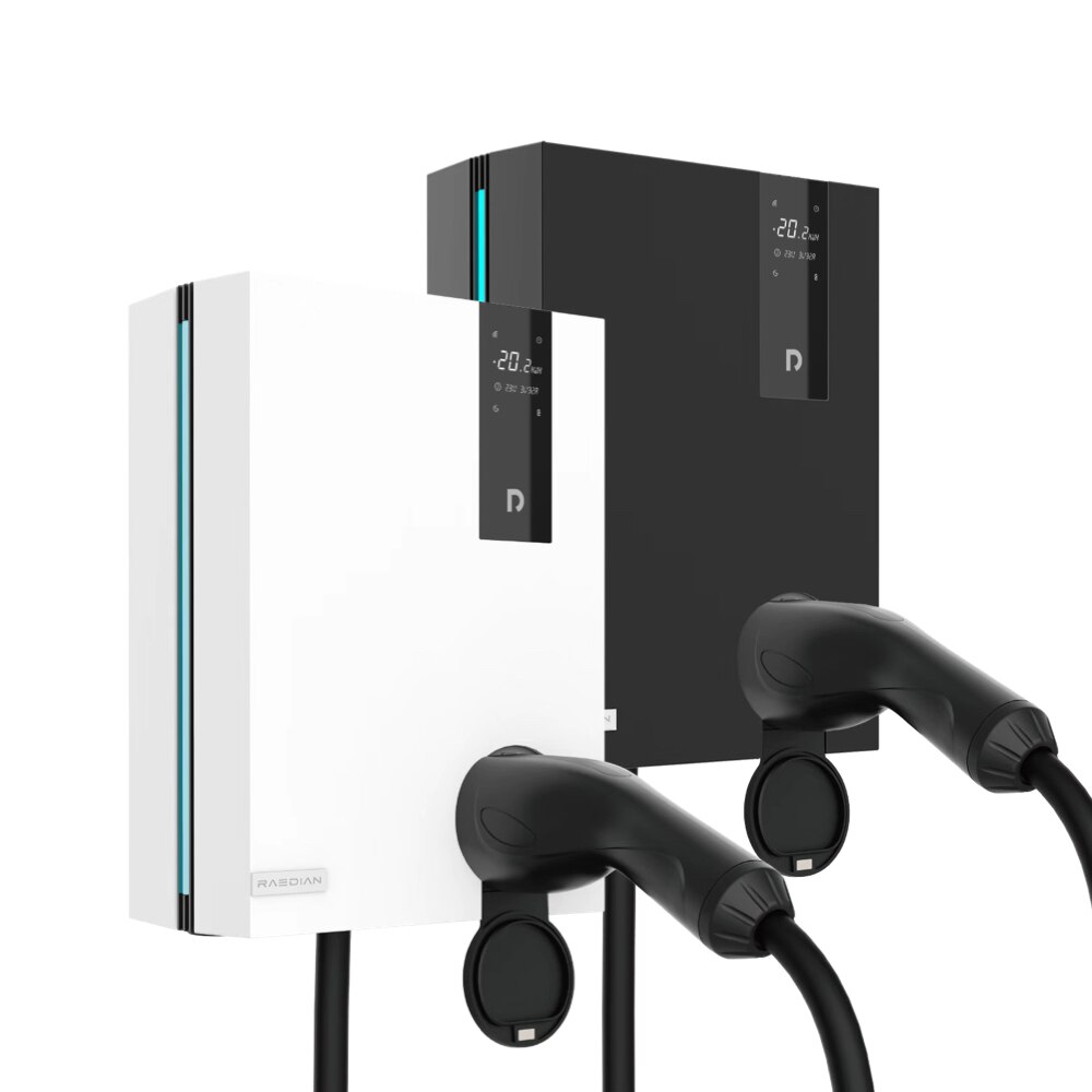 Смарт зарядна станция Raedian, с фотоволтаична съвместимост, до 22kW, 3 ...