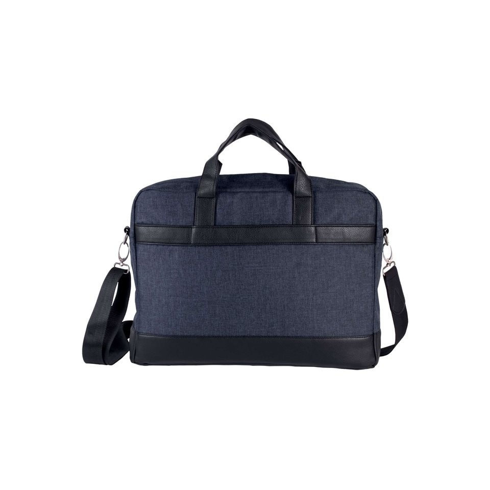 Geanta pentru laptop, 40x30x10 cm KI0429 KI0429, Graphite, Blue Heather