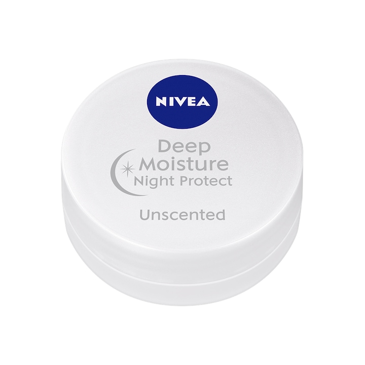 Nivea Deep Moisture Night Protect Night Lip Care Mask - fara parfum 7g