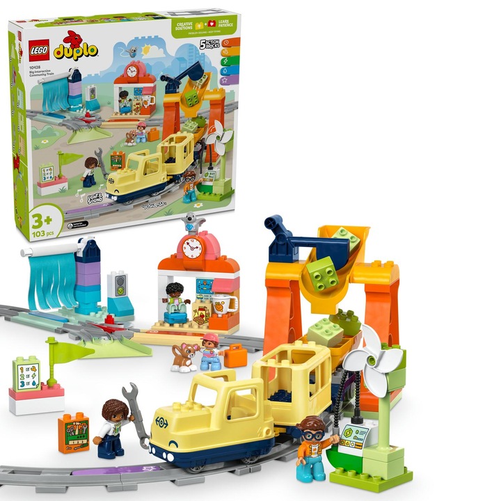 LEGO® DUPLO - Large and Interactive Community Train 10428, 103 части
