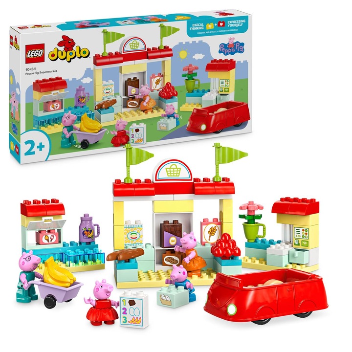 LEGO® DUPLO - Peppa Pig Supermarket 10434, 70 части