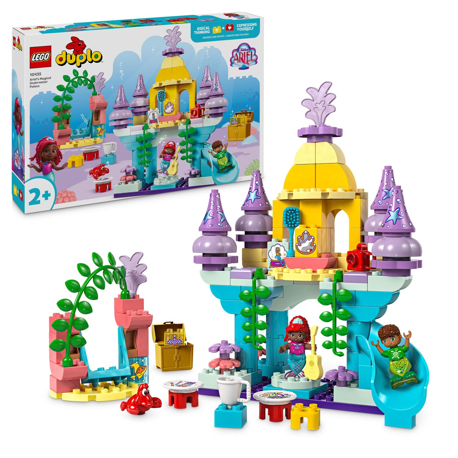 LEGO® DUPLO® Disney - Palatul subacvatic magic al lui Ariel 10435, 116 piese