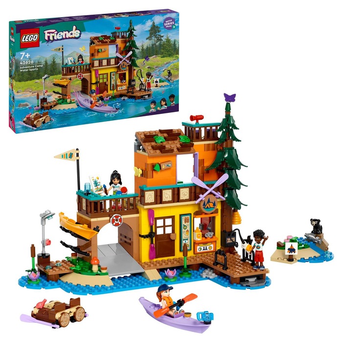 LEGO® Friends - Vízi sportok a kalandtáborban 42626, 628 db