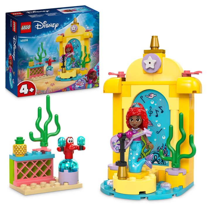 LEGO® Disney Princess - Музикалната сцена на Ариел 43235, 60 части