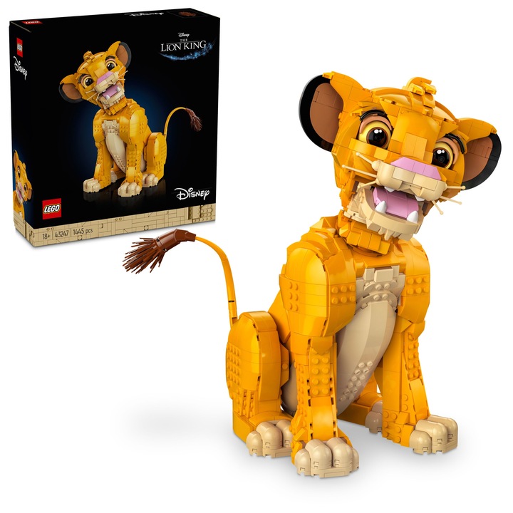 LEGO® Disney Classic - Teen Simba, The Lion King 43247, 1445 части