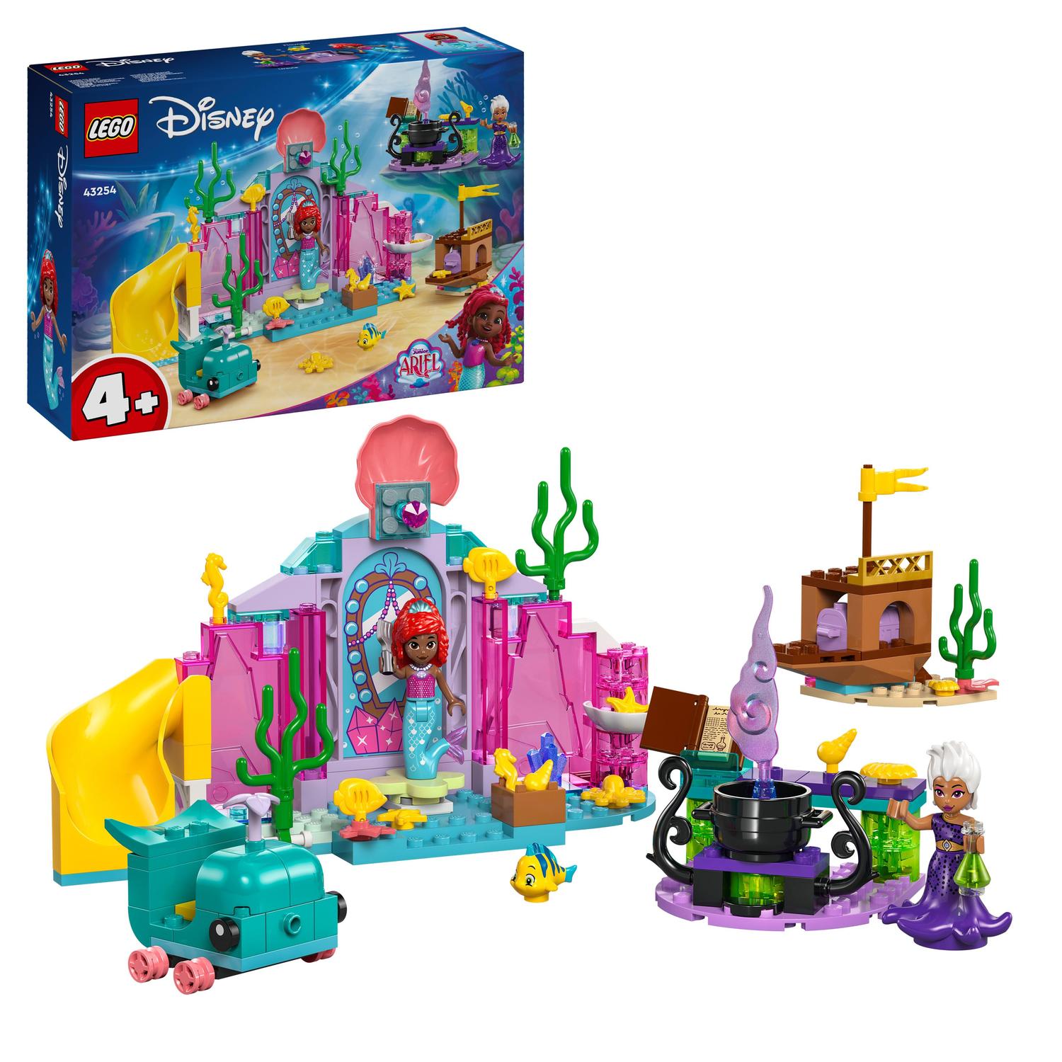 LEGO® Disney Princess™ Pestera de cristal a lui Ariel 43254, 141