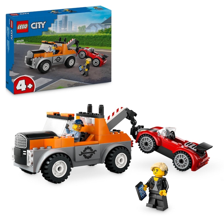 LEGO® City - Теглич и спортна кола 60435, 101 части