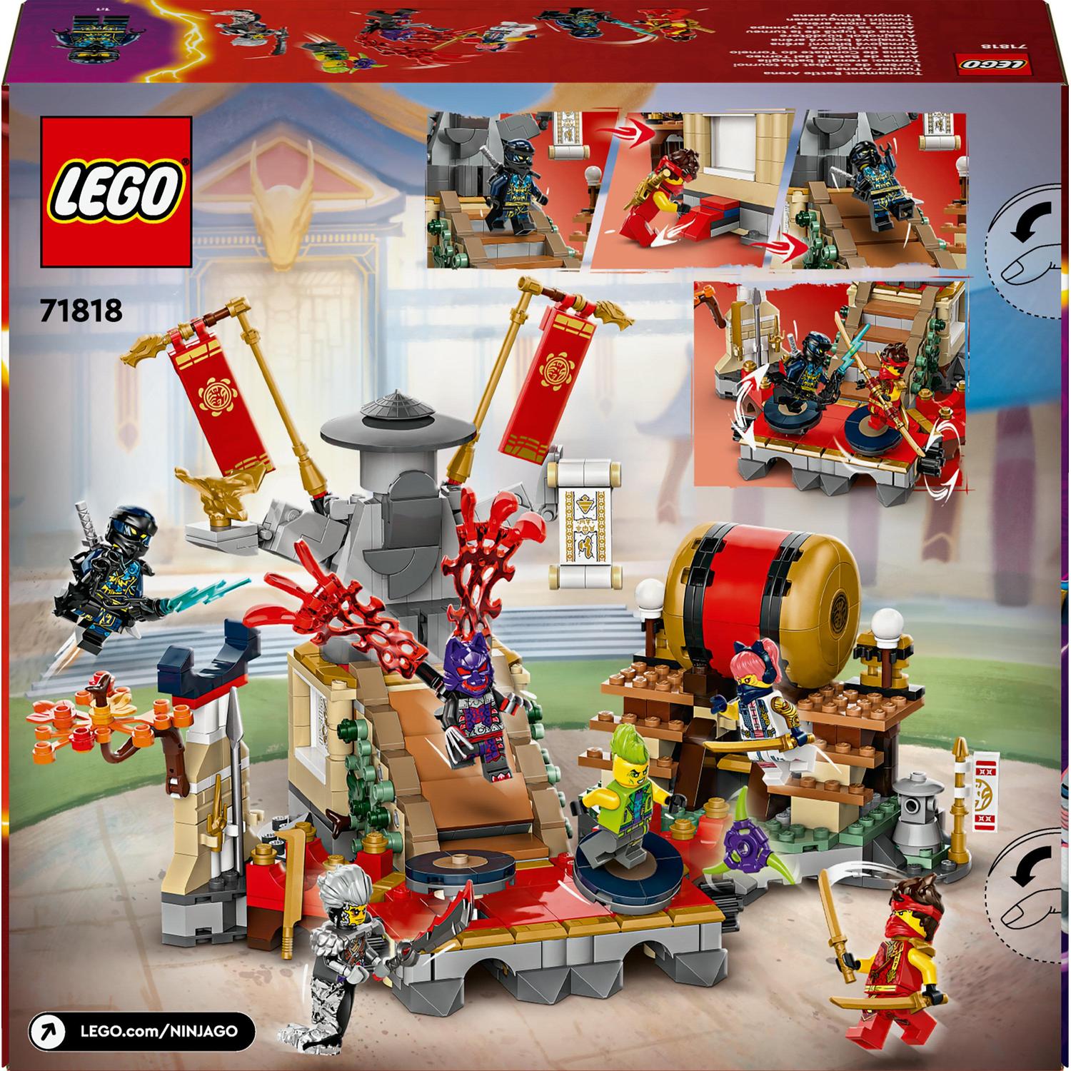LEGO® Ninjago® - Arena de lupta de la turneu 71818, 659 piese