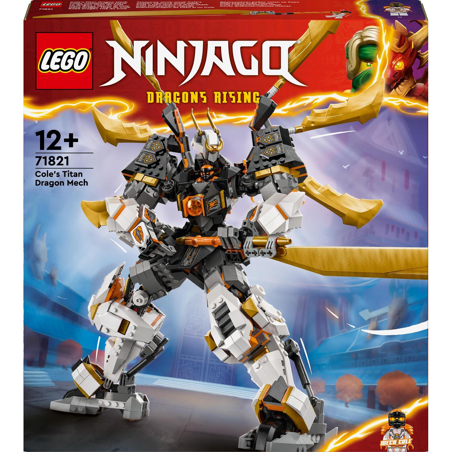 ロボット tanotanoland LEGO® Ninjago® - Robotul-dragon de titan al lui Cole 71821, 1055