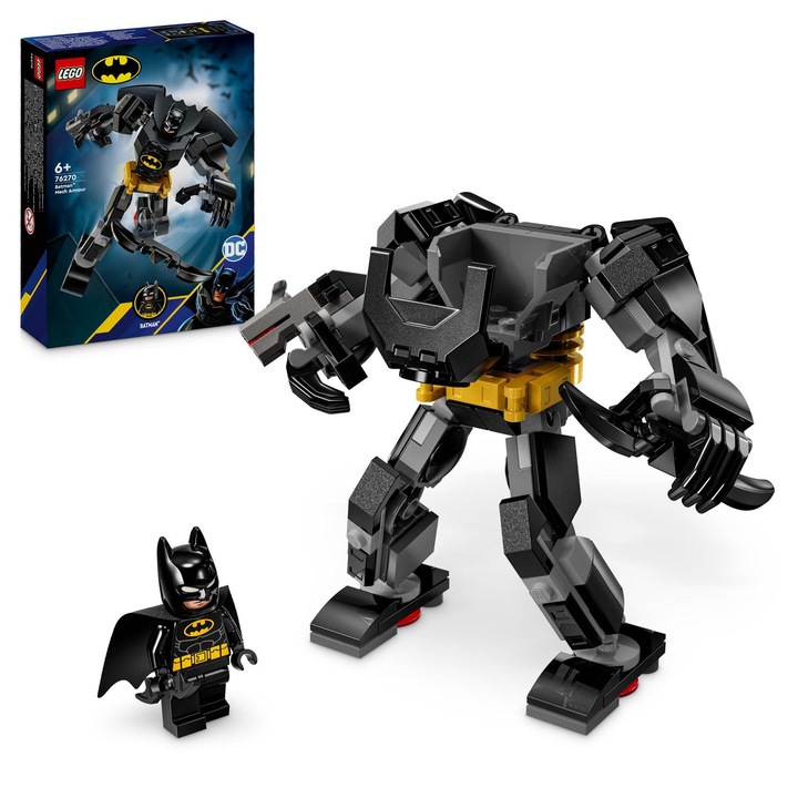 LEGO® DC - Armura de robot Batman™ 76270, 140 piese
