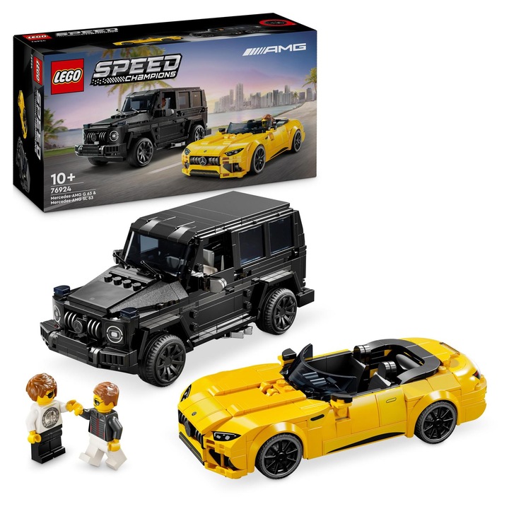 LEGO® Speed Champions 76924 Mercedes-AMG G 63 és Mercedes-AMG SL 63