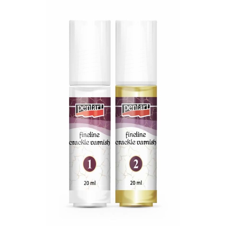 Set de lacuri de cracare pentru linie fine, Pentacolor, 20 ml