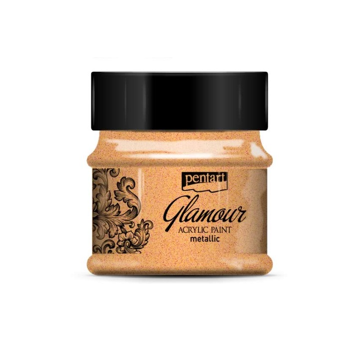 Glamour metál 50 ml vörösarany