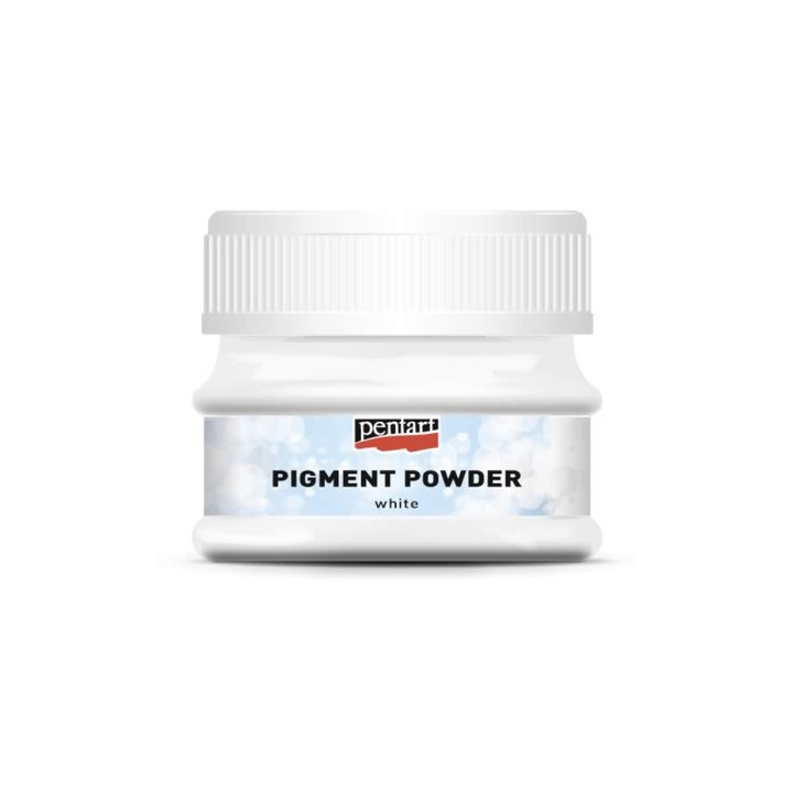Pudra pigmentara alb, Pentacolor kft., 12 g