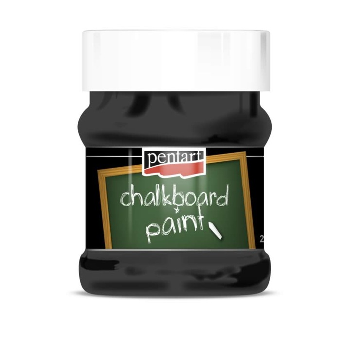 Vopsea pentru tabla, Pentacolor kft., 230 ml negru metalic