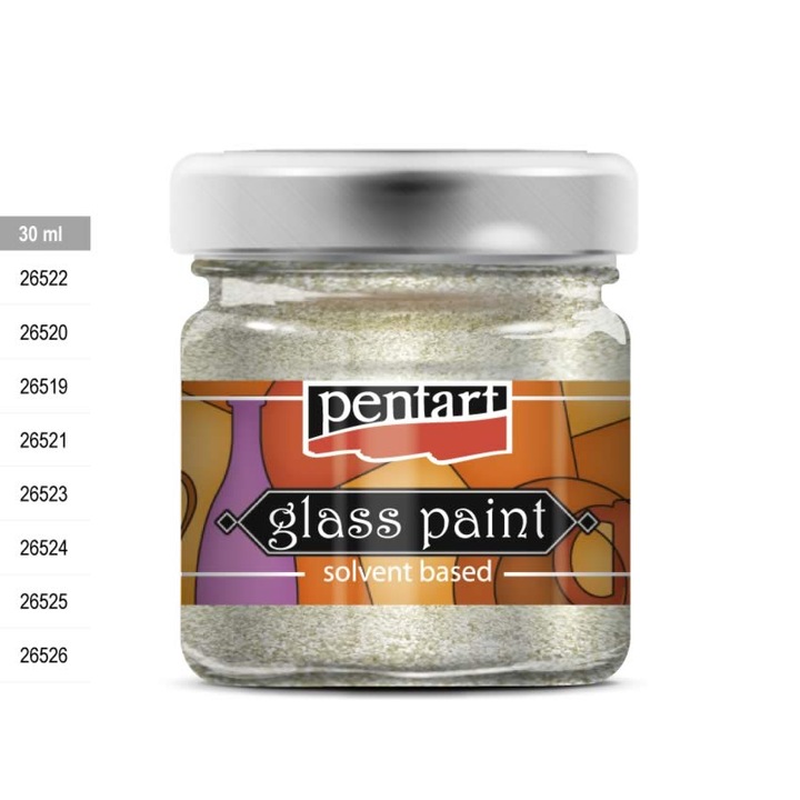 Vopsea sticla, Pentacolor, 30 ml, Auriu