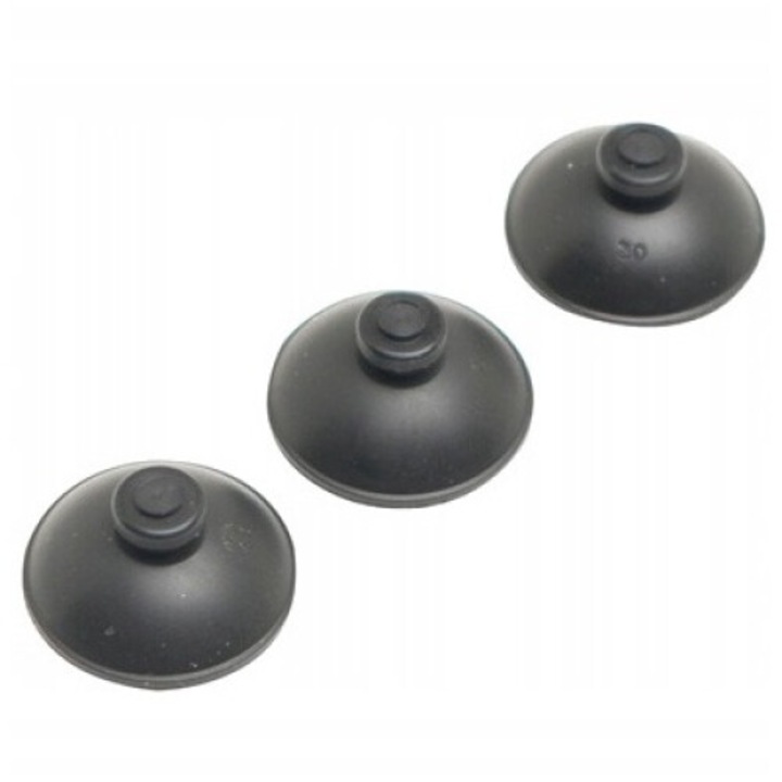 Set ventuze pentru filtru intern U1, Hagen, negru, 3 buc