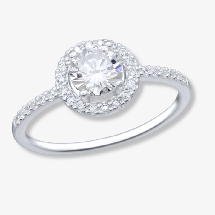 Inel din Argint S925, QUEEN, DivaSilver, Argintiu, 17.5 mm