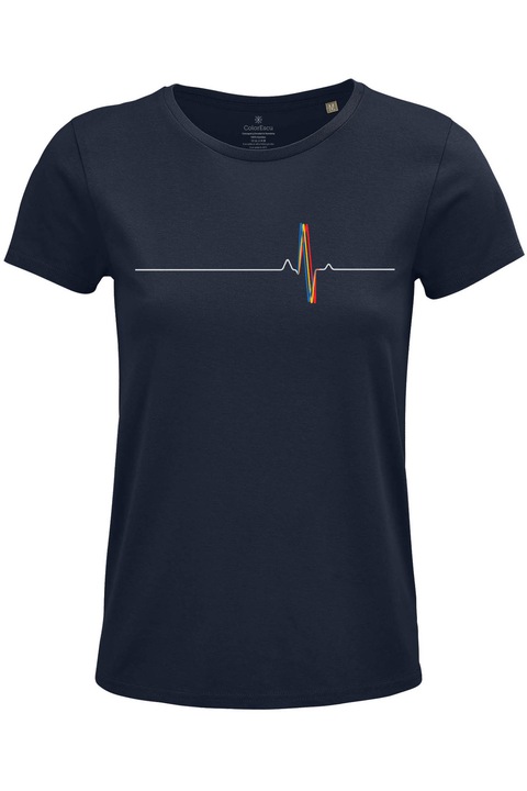 Tricou Puls Romanesc, dama, culoare bleumarin, CIR101 2674