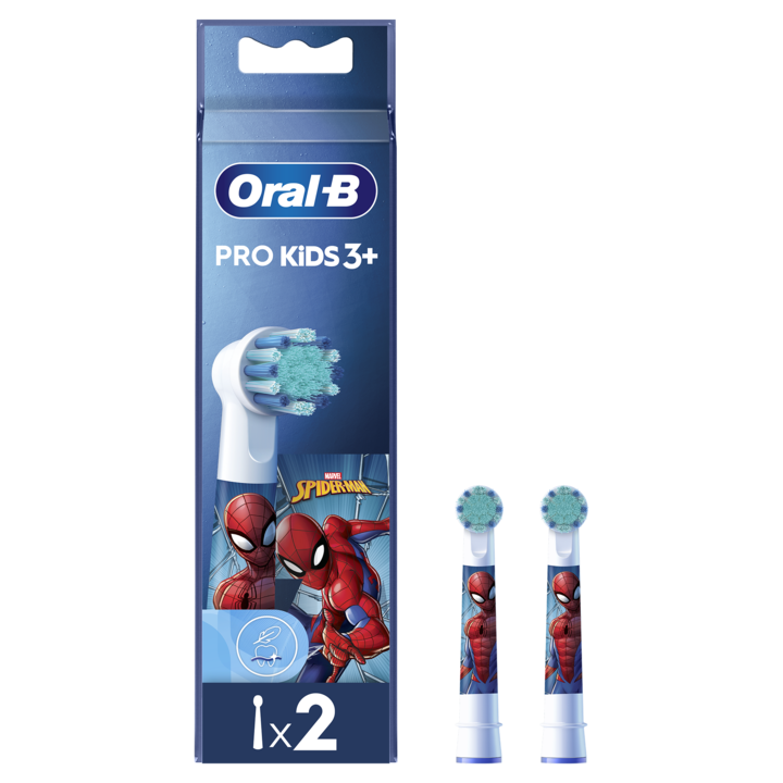 Rezerva periuta de dinti electrica pentru copii Oral-B Spiderman, 2 buc