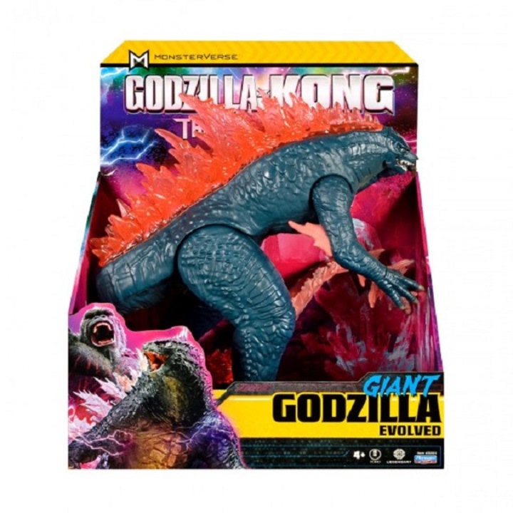 Figurina cu articulatii Godzilla Giant Evolved 28 cm seria Godzilla x Kong, The New Empire