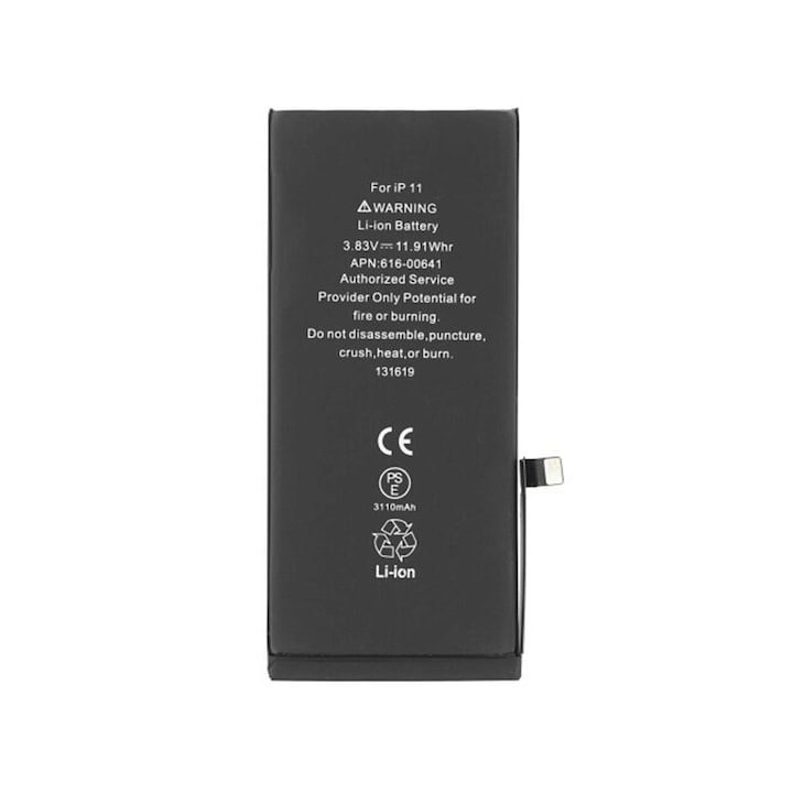Acumulator Baterie pentru Apple iPhone 11 (APN 616-00644), 3100mAh - OEM (14152) Black