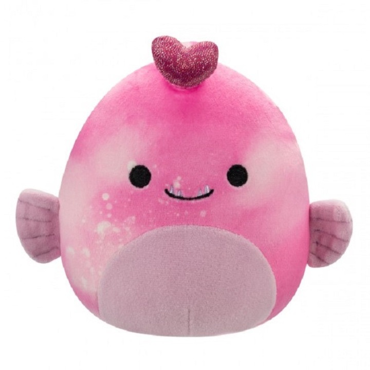 Jucarie de plus 30 cm, Peste roz − Sy, Squishmallows