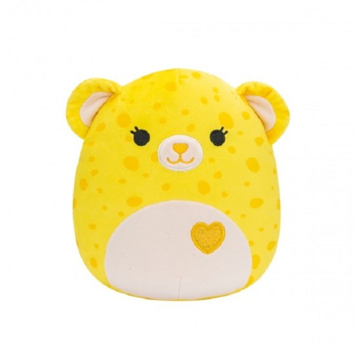 Jucarie de plus 13 cm, Ghepard galben − Lexie, Squishmallows