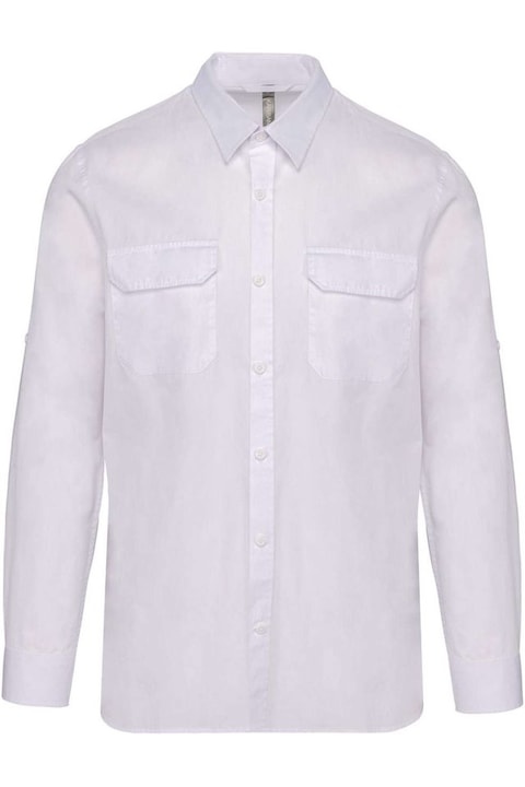 Camasa pentru barbati, Safari - KA590, Alb