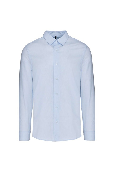 Férfi pamut poplin ing - KA513, Kék