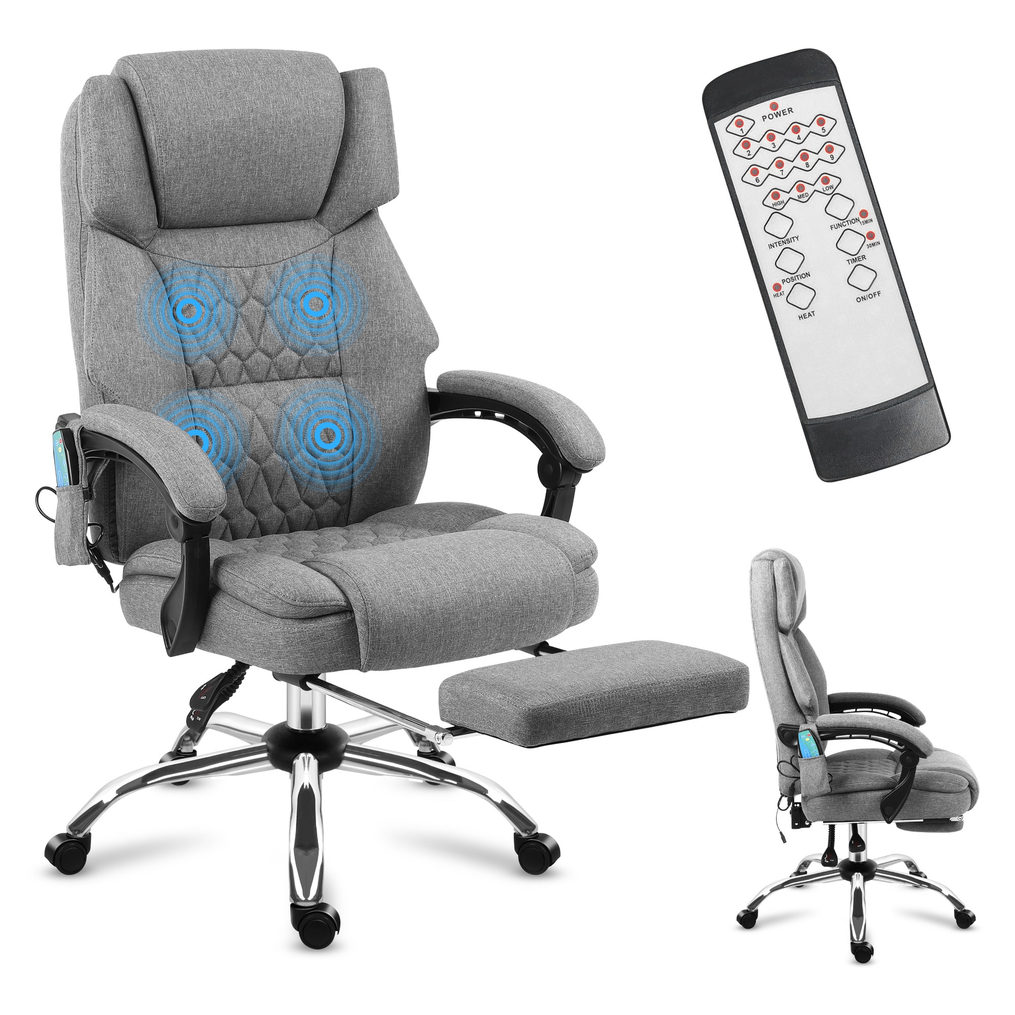 Офис стол с функция за масаж Mark Adler Boss 6.0 Офис стол с функция за масаж Mark Adler Boss 6.0