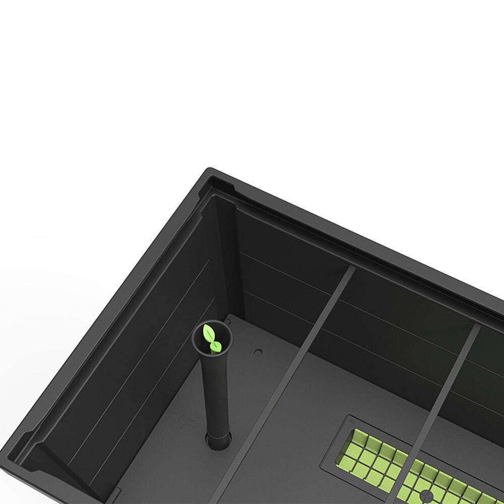 Keter Alfresco garden bed műanyag virágláda grafit eMAG.hu