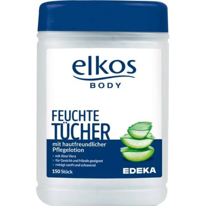 Servetele umede cu aloe vera, Edeka, 150 bucati - eMAG.ro