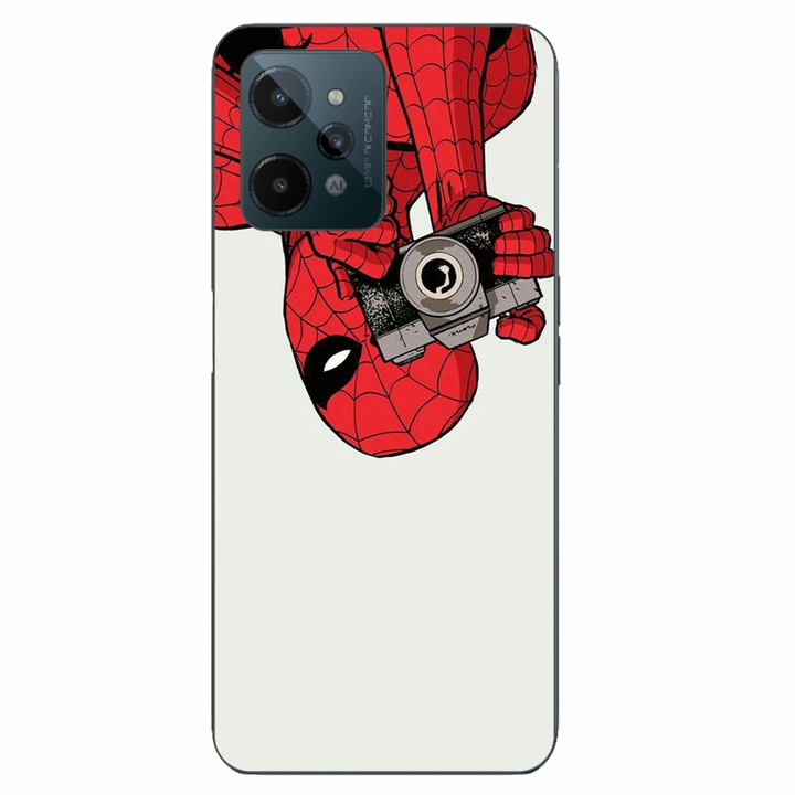 Husa compatibila cu Realme C31 Silicon Gel Tpu Model Spiderman